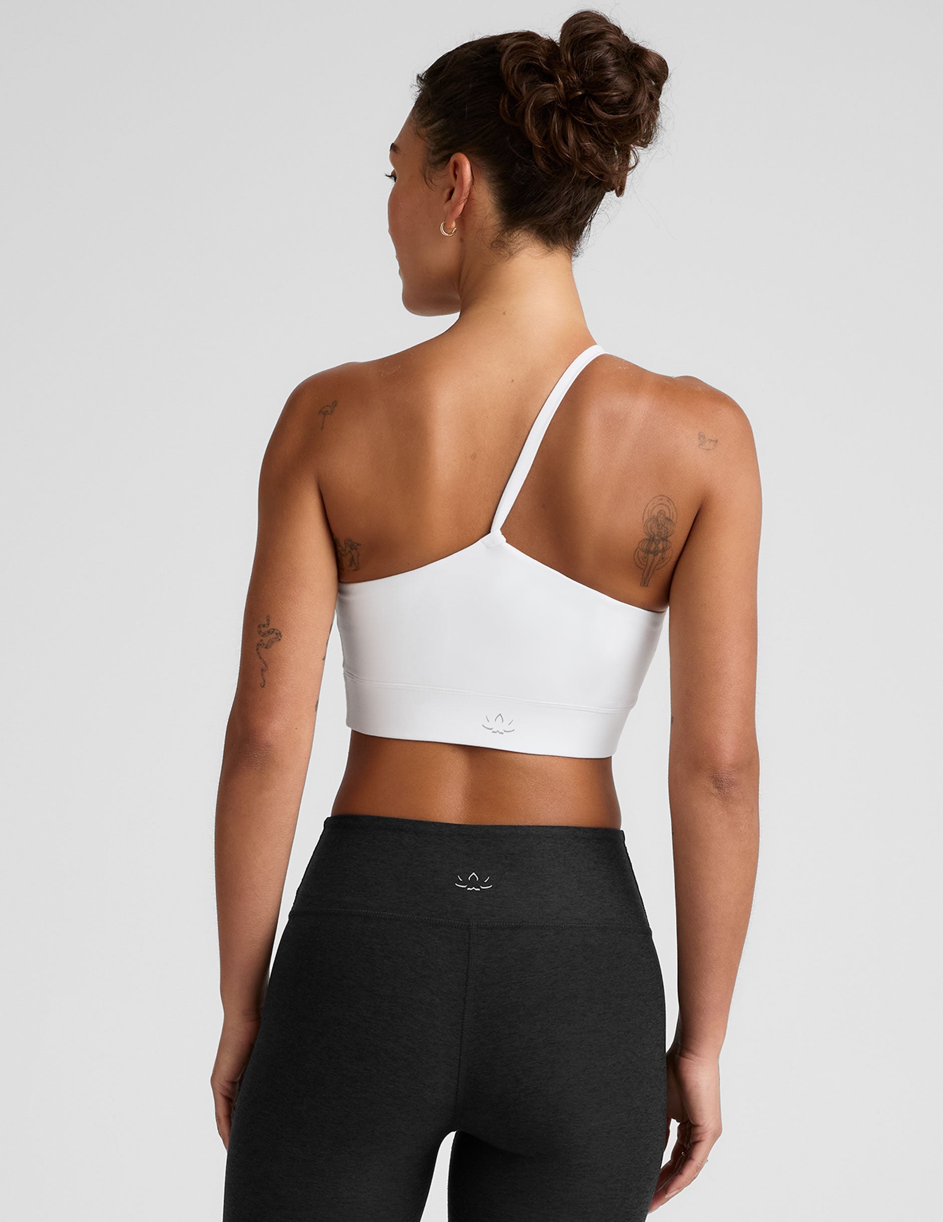 Spacedye One Shoulder Long Line Bra