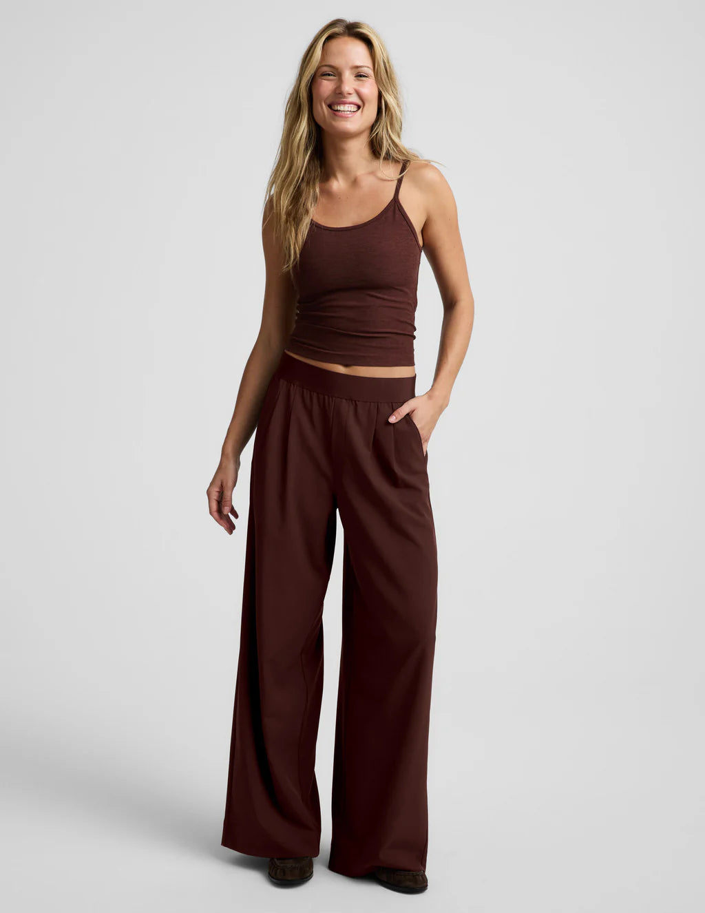 Elasticated Wide Leg Pant