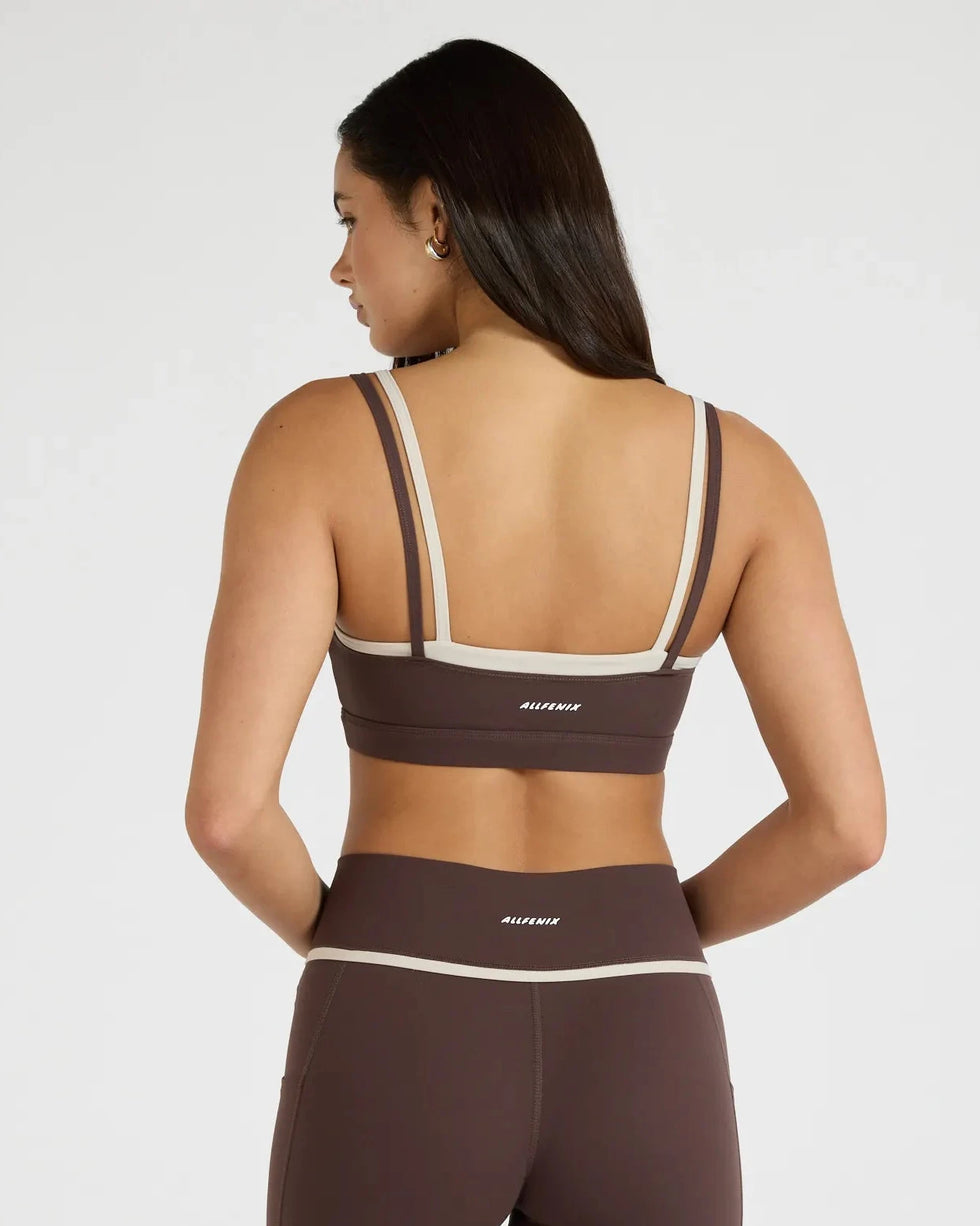 CloudCore Double Layer Contrast Sports Bra