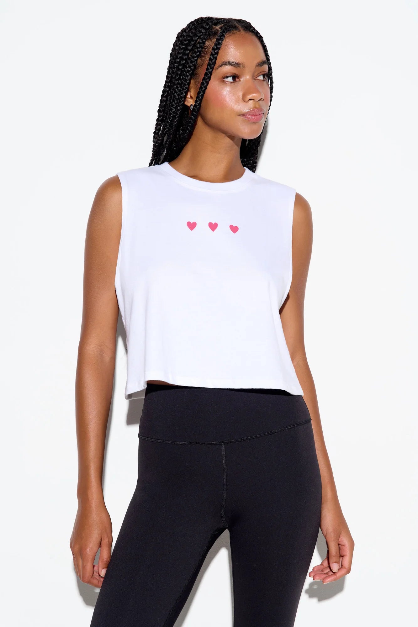 3 Of Hearts Spirit Crop Tank
