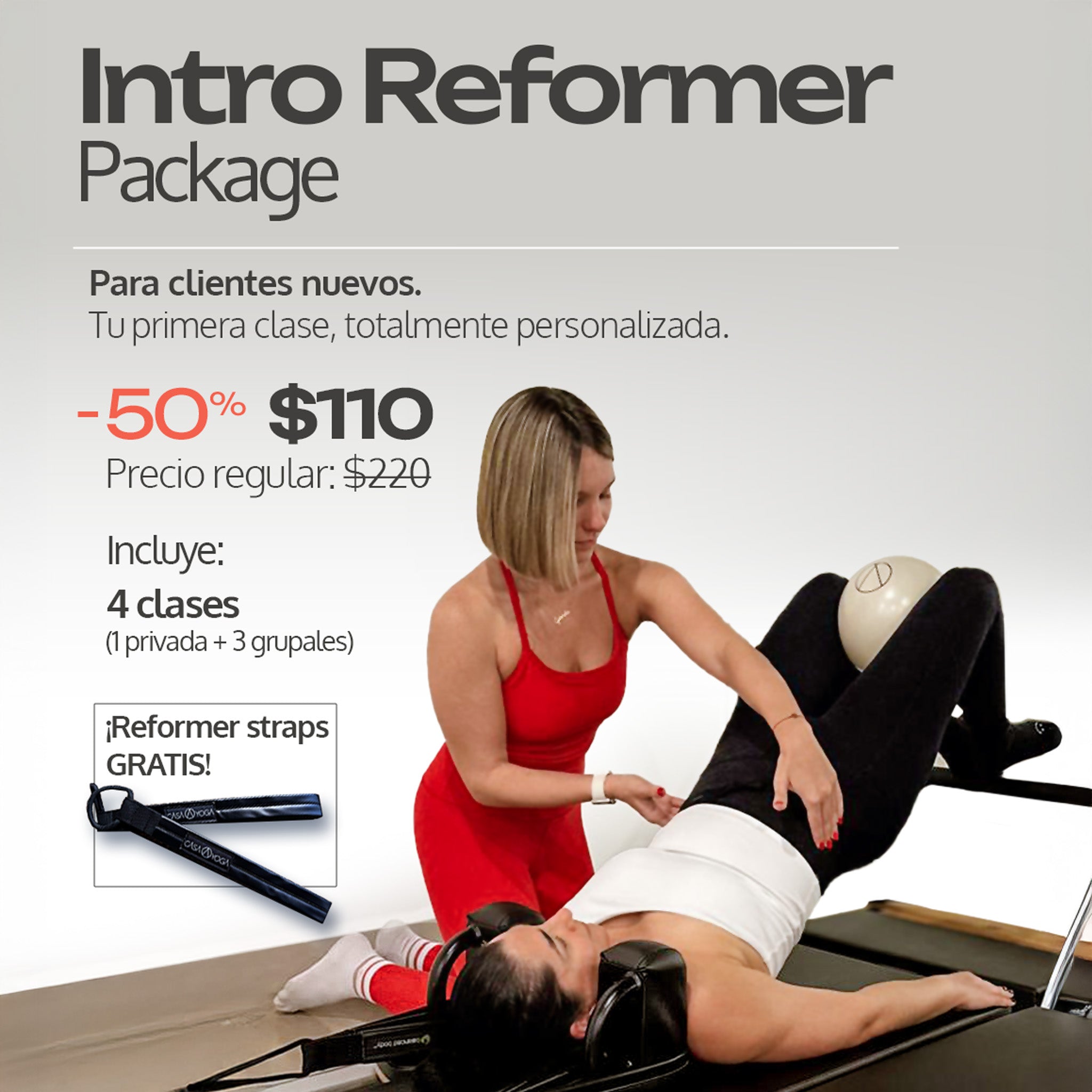 INTRO REFORMER PACKAGE