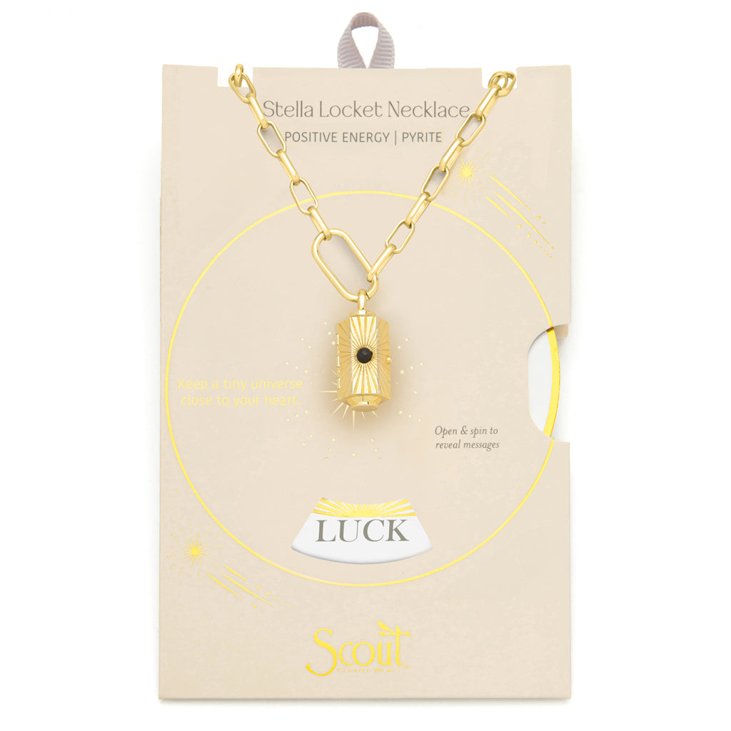 Stella Locket Necklace