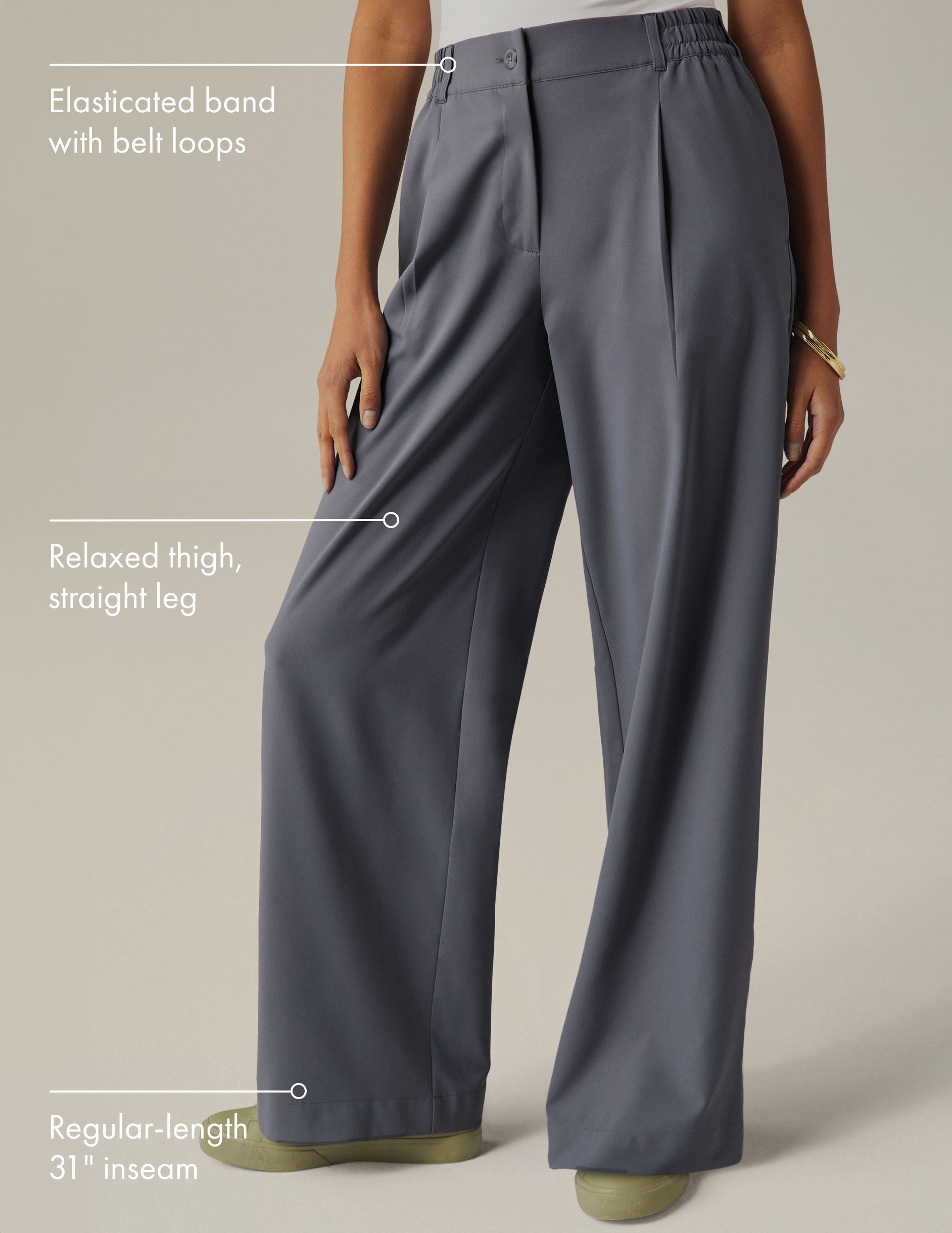 Status Wide Leg Trousers