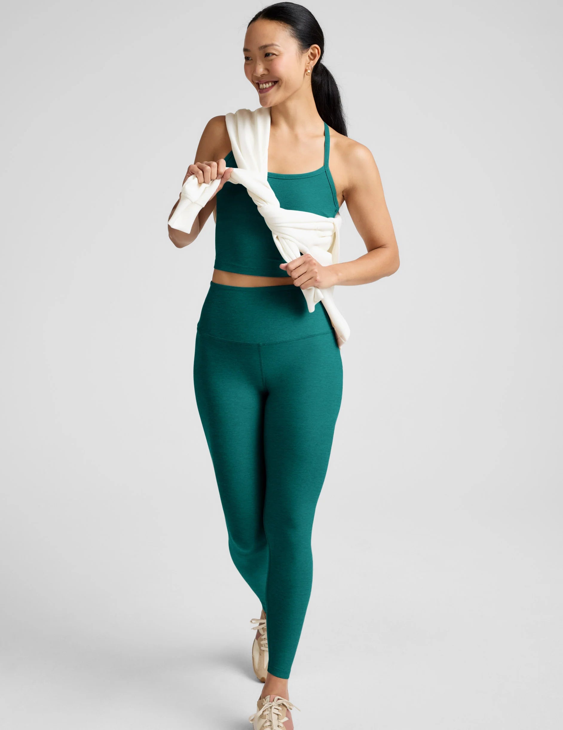 Spacedye Caught In The Midi High Waisted Legging