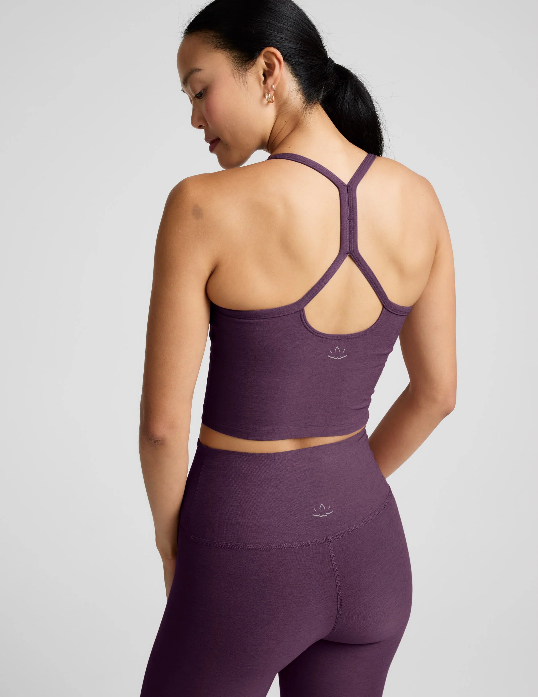 Spacedye Slim Racerback Cropped Tank