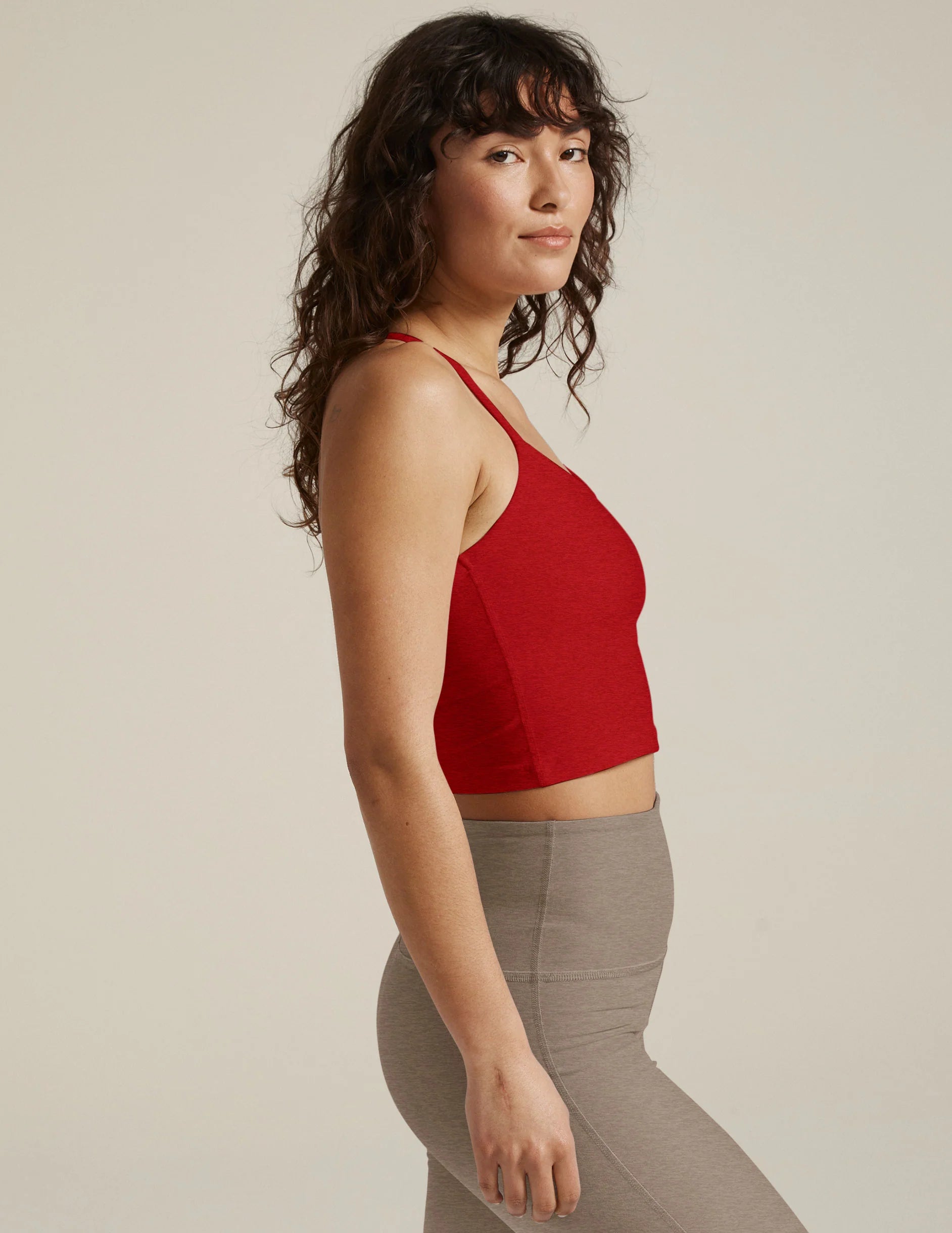 Spacedye Outlines Cropped Tank