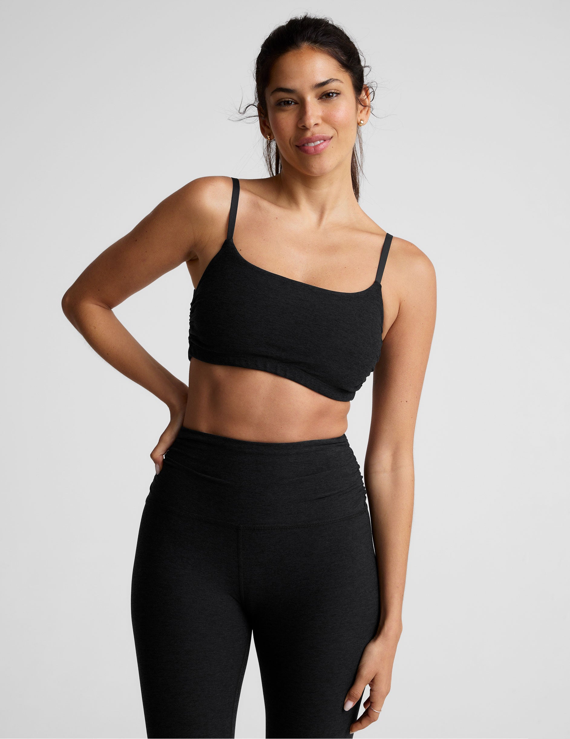 Spacedye Raise The Barre Shirred Bra