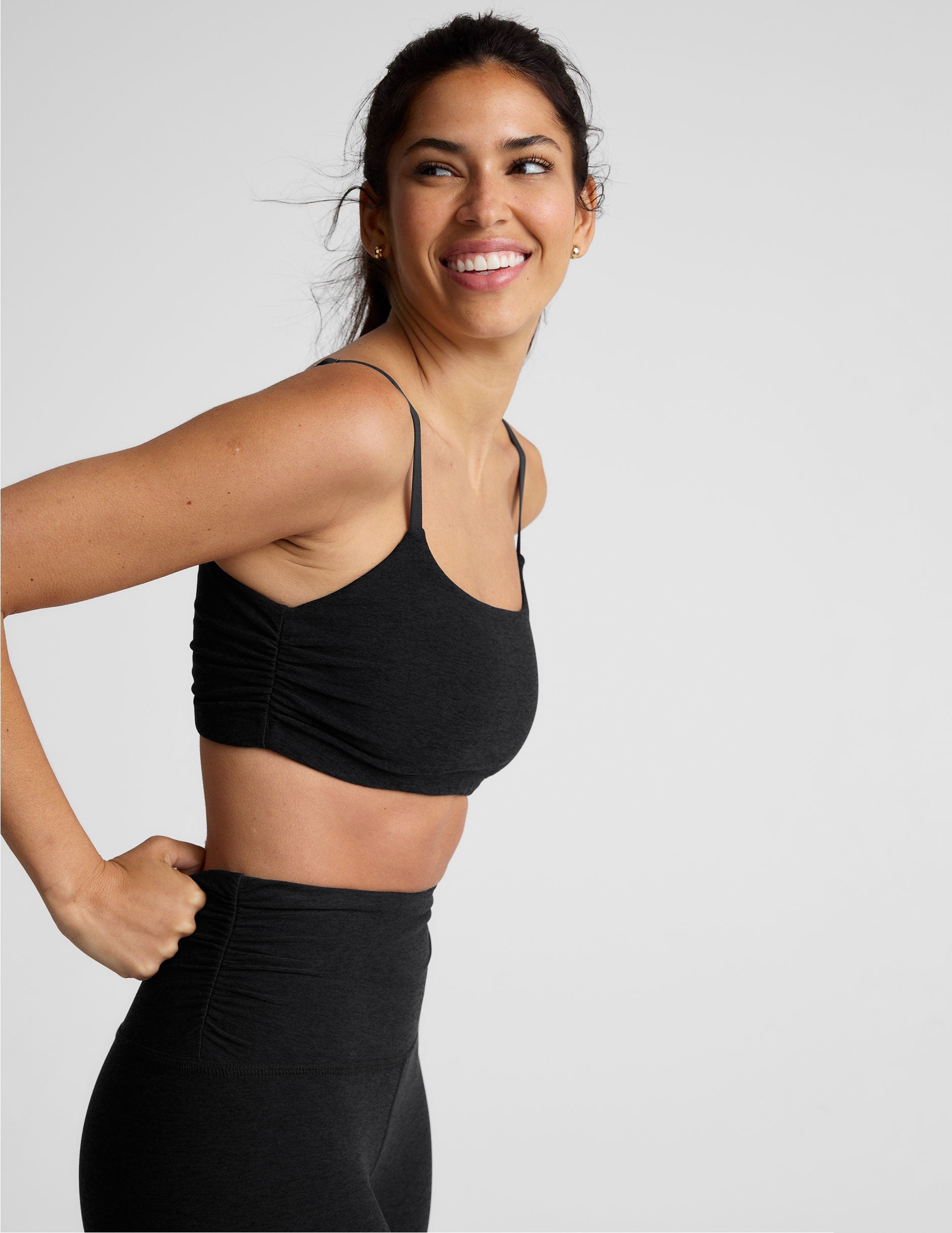 Spacedye Raise The Barre Shirred Bra