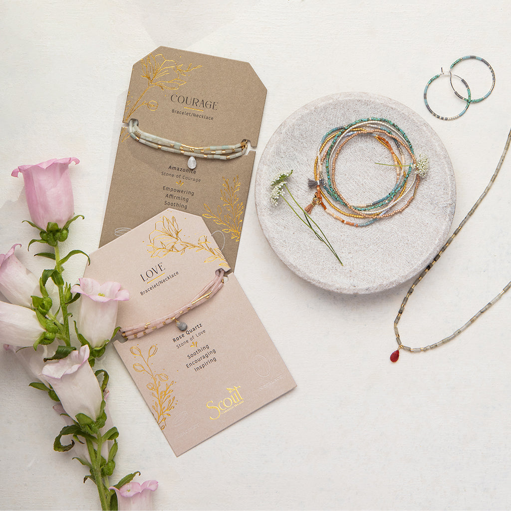 Teardrop Stone Wrap