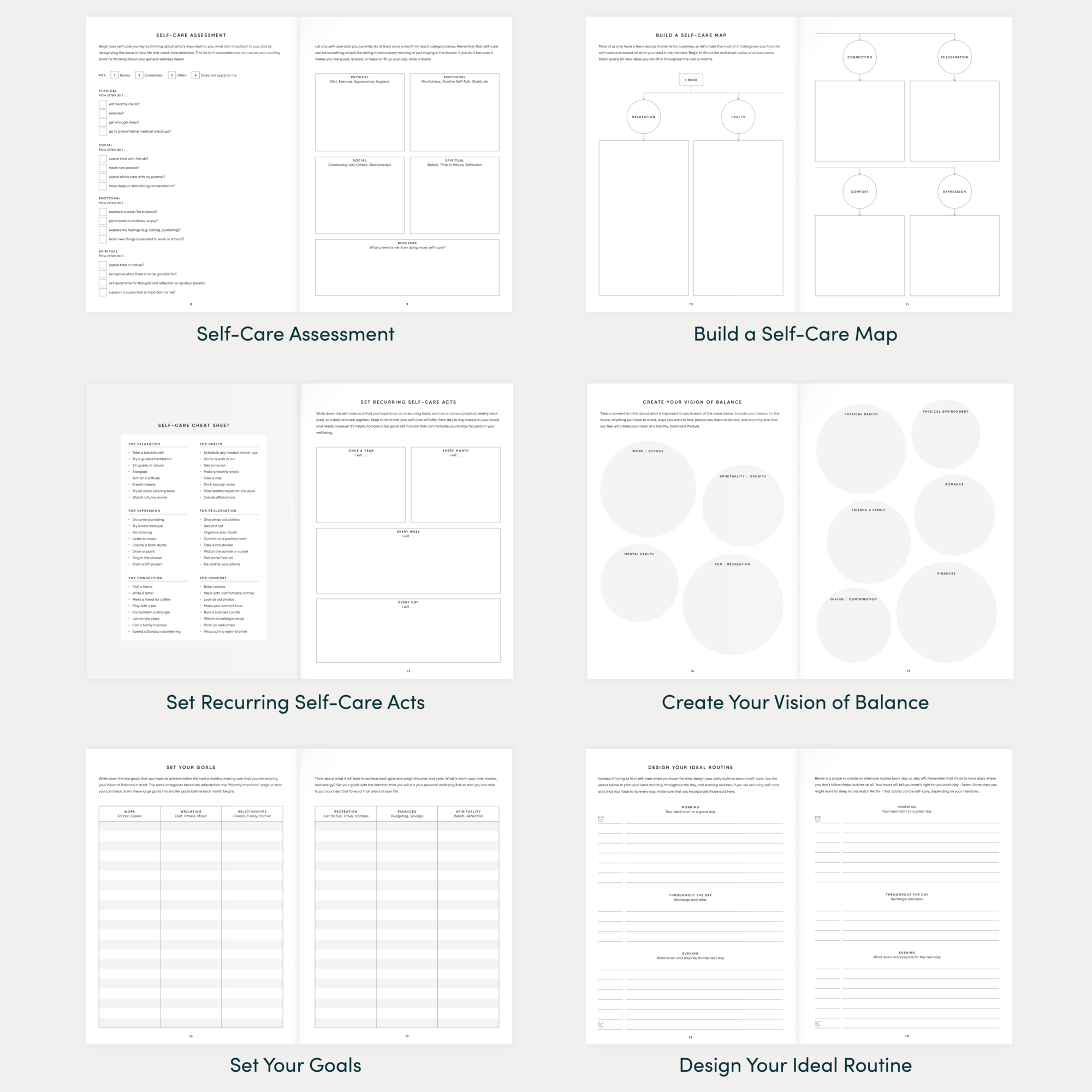 The Self-Care Planner, Daily Edition