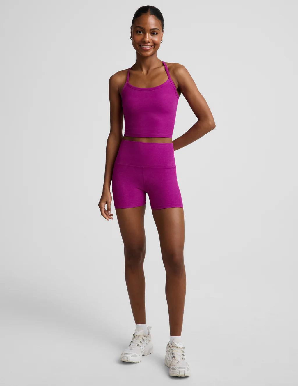 Slim Racerback Cropped Tank