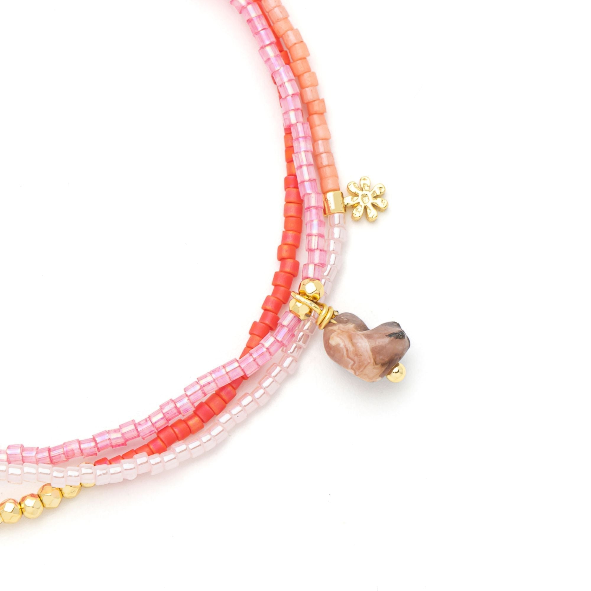 Mixed Media Wrap Bracelet/Necklace
