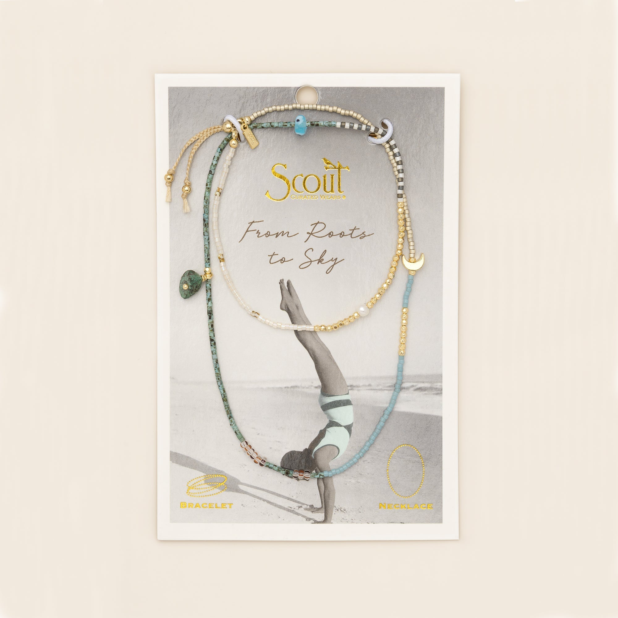 Mixed Media Wrap Bracelet/Necklace