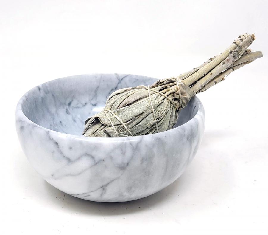 White Marble Bowl