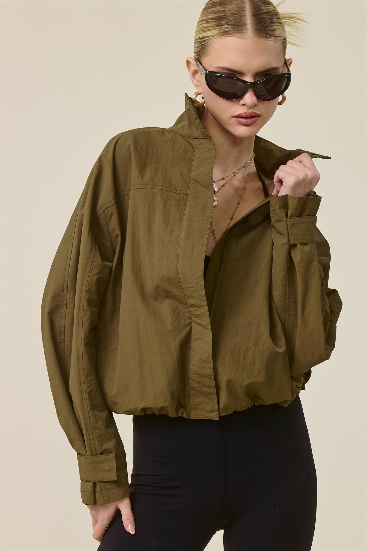 Utility Windbreaker Jacket