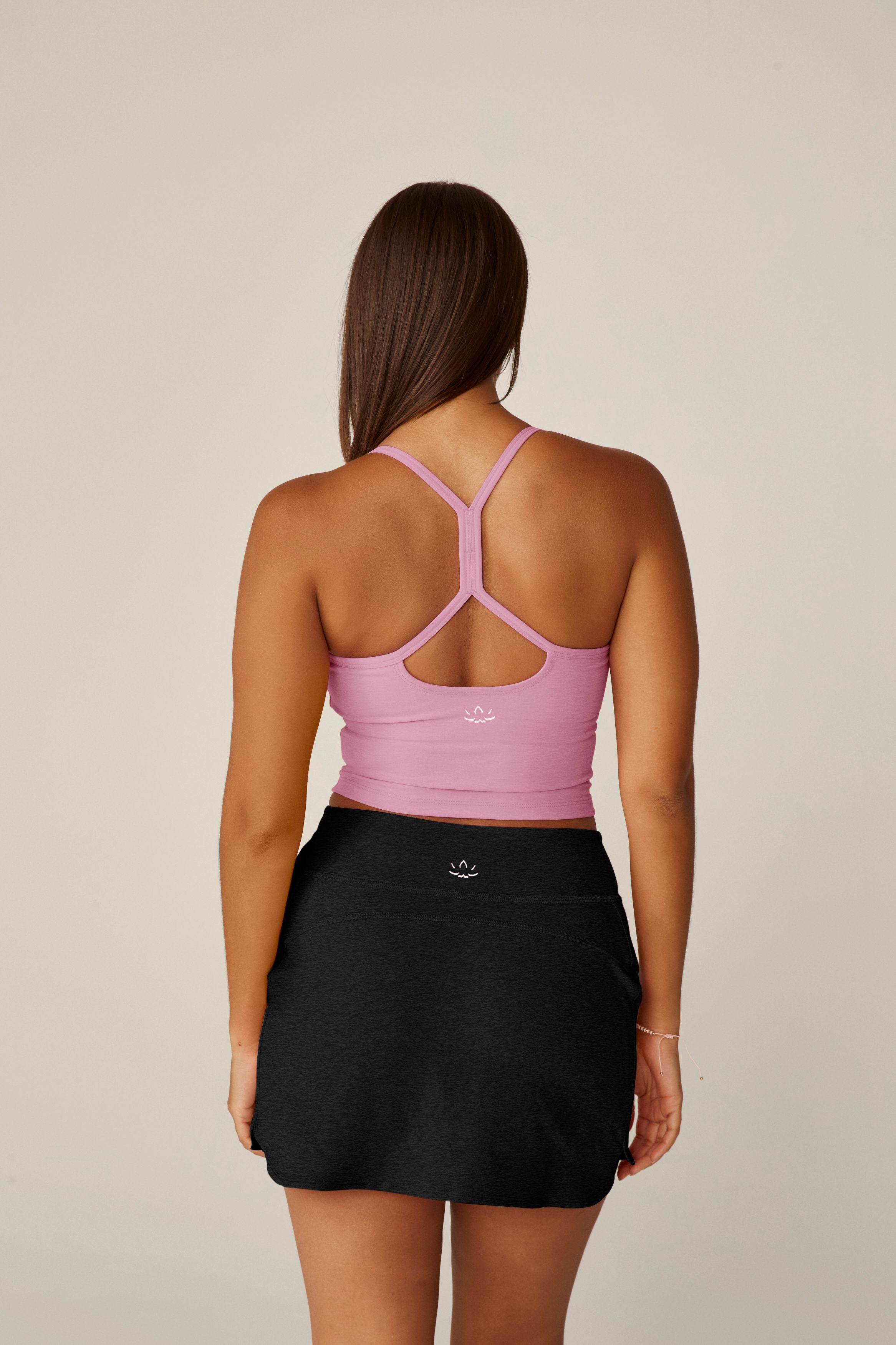 Spacedye Slim Racerback Cropped Tank