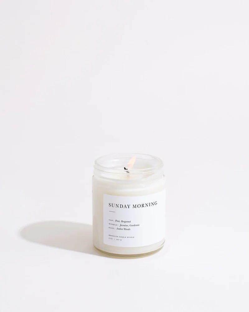 Brooklyn Candle Minimalist Candle - Sunday Morning