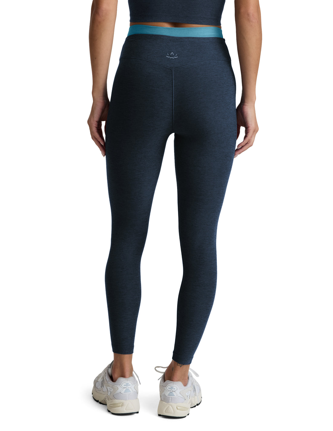 Spacedye Layered High Waisted Midi Legging