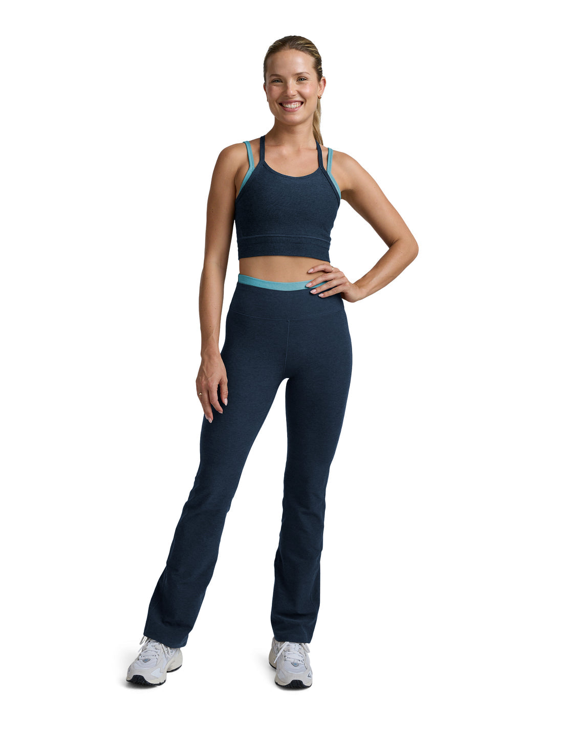 Spacedye Layered Long Line Bra