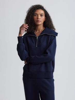 Catherine Half-Zip Sweat